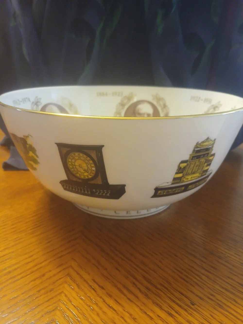 Wedgwood National Cash Register Bowl. Bone China, Limited Edition.